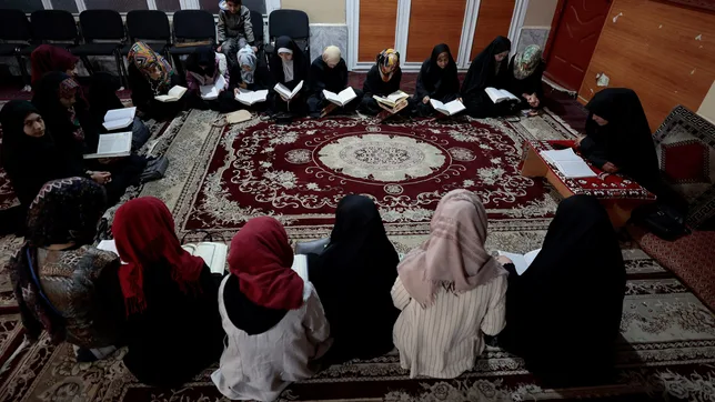 Taliban release decree saying women must consent to marriage. 56