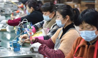 China's economy hit by double whammy in March. 45