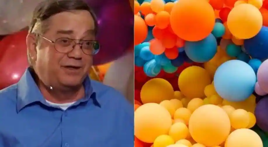 The man who is sexually attracted to balloons. 56