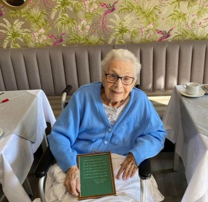 Woman turning 108 next month after surviving covid shares 5 secrets to long life. 56