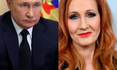 Today they are trying to cancel a thousand-year-old country' - Vladimir Putin cites JK Rowling as he accuses the West of 'trying to cancel' Russia; She fires back. 65