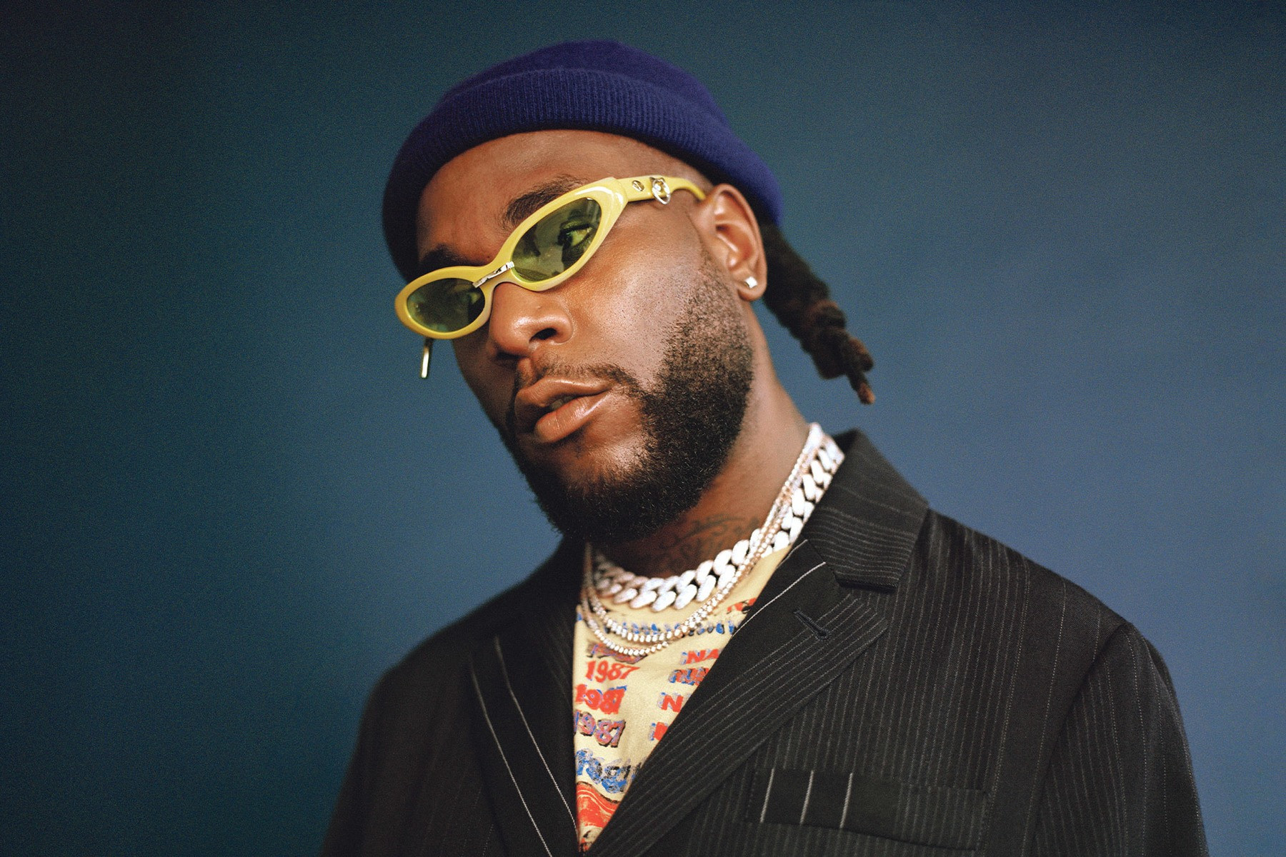 I’m the highest paid artist in the history of African music - Burna Boy. 56
