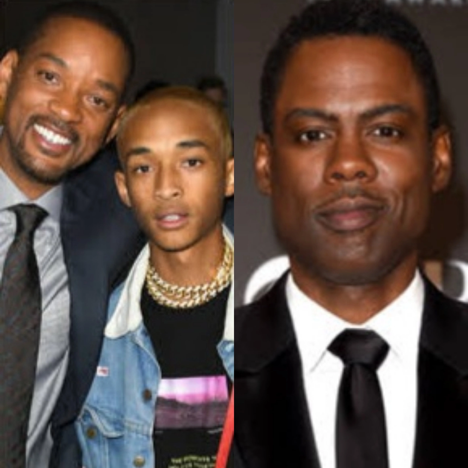 Jaden Smith reacts to his dad's assault on Chris Rock at the 2022 Oscars. 56