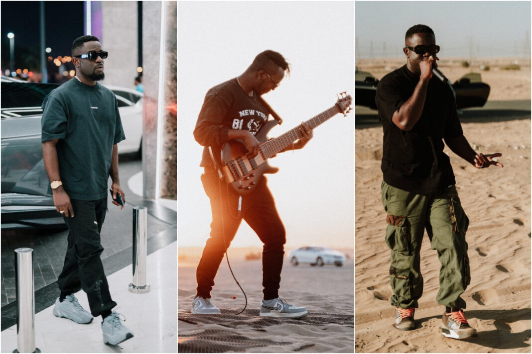 Photos of Sarkodie’s historic performance on the desert in Dubai during live streaming of Rapperholic 2022 drop. 63
