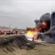 Russia accuses Ukraine of helicopter attack on oil depot in Russian city. 79