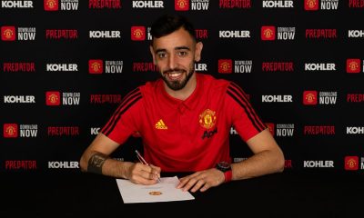 Bruno Fernandes signs new contract with Manchester United. 50