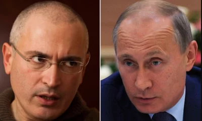 Russian billionaires threaten to declare war on Putin. 45