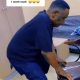 "I want to have s3x" Mr Ibu simulates sensual dance from his hospital ward (video). 58