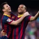 It’s time to return home - Dani Alves pleads with Lionel Messi. 62