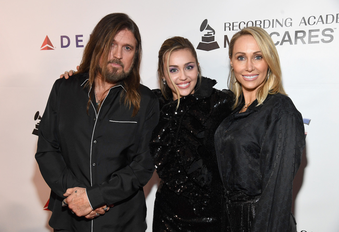Miley Cyrus' mom, Tish Cyrus files for divorce from her dad Billy Ray Cyrus after 28 years of marriage. 45