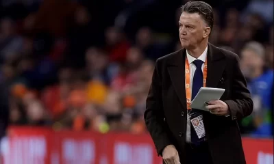 Louis van Gaal reveals his treatment for aggressive prostate cancer has been successful. 57