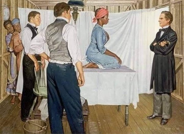 How black women were forced to be operated on without anesthesia. 56
