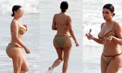 Kim Kardashian's most scandalous photo moment. 61