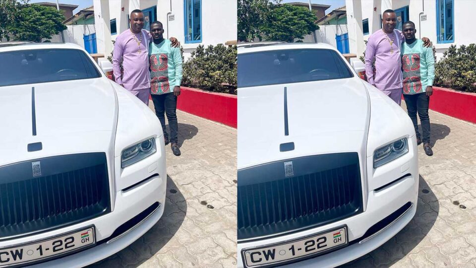 Chairman Wontumi flaunts his customised Rolls Royce. 45