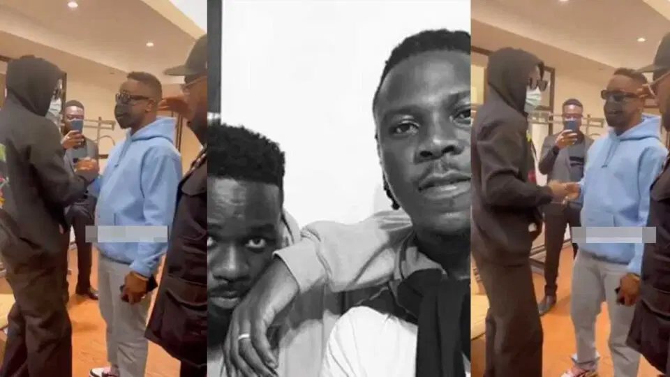 Sarkodie and Stonebwoy shake hands for the first time in Paris after their 2020 ‘fight’ - VIDEO. 60