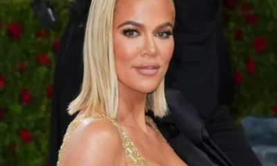 Khloe Kardashian responds to claims she's had 12 face transplants. 46