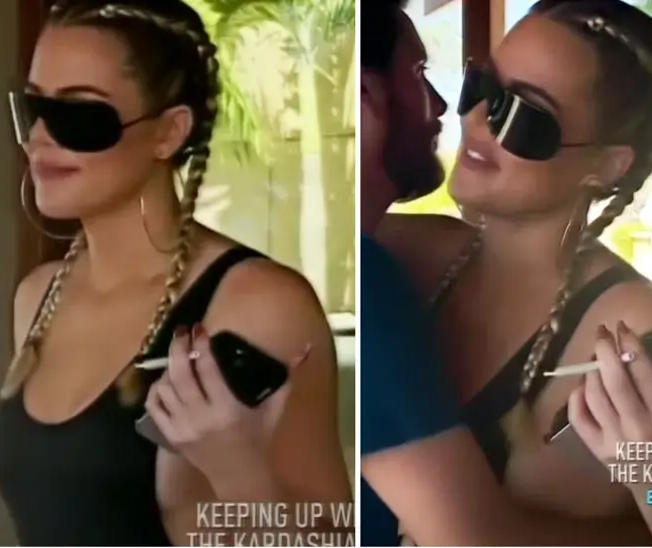 "I smoke only to go to bed" - Khloe Kardashian addresses her smoking habit. 45