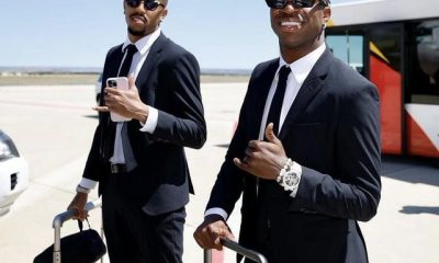 Real Madrid stars look dapper as they jet off to Paris for Champions League final with Liverpool (photos). 56