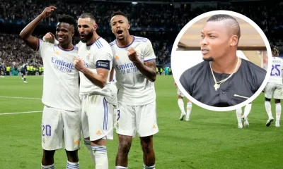 Oboabona suggests Real Madrid will defeat Liverpool in Champions League final. 54