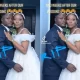 Tears flow as beautiful Ghanaian lady mourns husband weeks after marriage. 87