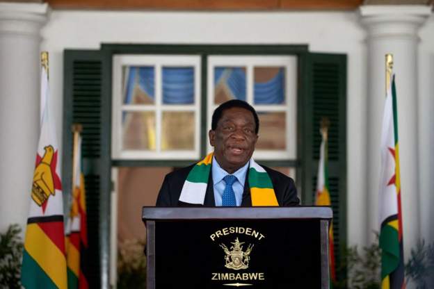 Zimbabwe president to be sworn in for second term 60