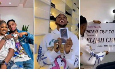 VIDEO: TikToker Purple Speedy Surprises Boyfriend Crispdal with Lavish Gifts on His Birthday 46