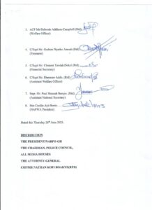 NARPO-GH Denies Involvement in Supreme Court Suit Against COP Nathan Kofi Boakye’s Nomination 51