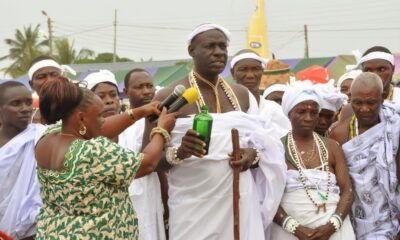WHITE TILL DEATH - "FROM THE DAY I ACCEPTED THE GODS’ CALL, I CLOTHED MYSELF IN WHITE FOREVER." — Numo Akwaa Mensah III - Highest Ga Priest of the Land