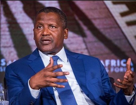 Aliko Dangote speaking on empowering African businesses at the Afreximbank Annual Meetings in Abuja