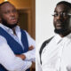Kaywa and Sarkodie pictured in a studio session
