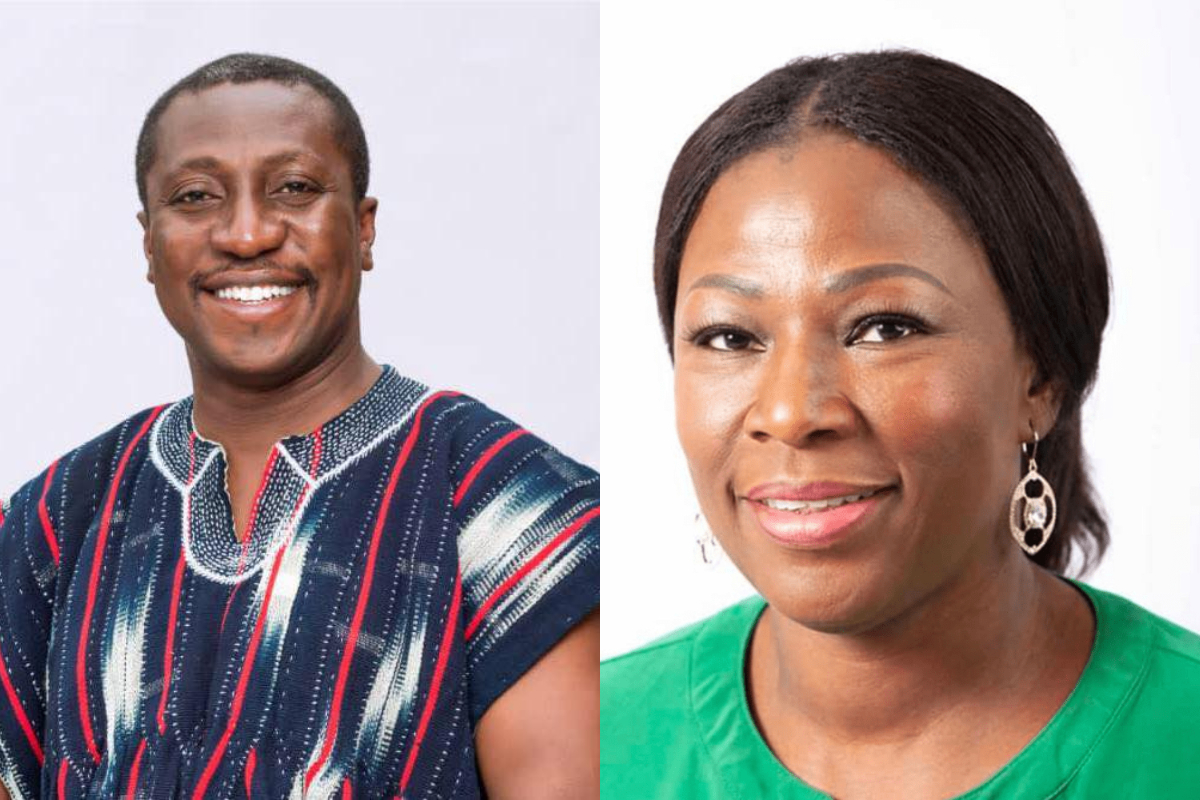 Dr. Grace Ayensu-Danquah listens during her vetting as Afenyo-Markin issues a public apology in Parliament.