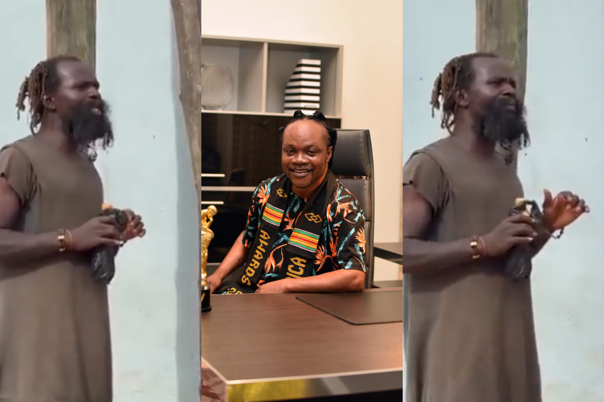 Man singing Daddy Lumba song at funeral gathering