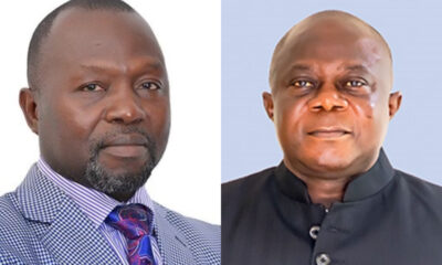 Attorney-General Dr Ayine and Dr Kwabena Duffuor during legal proceedings