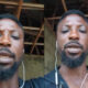 Screenshot of Ghanaian man making threats in viral video