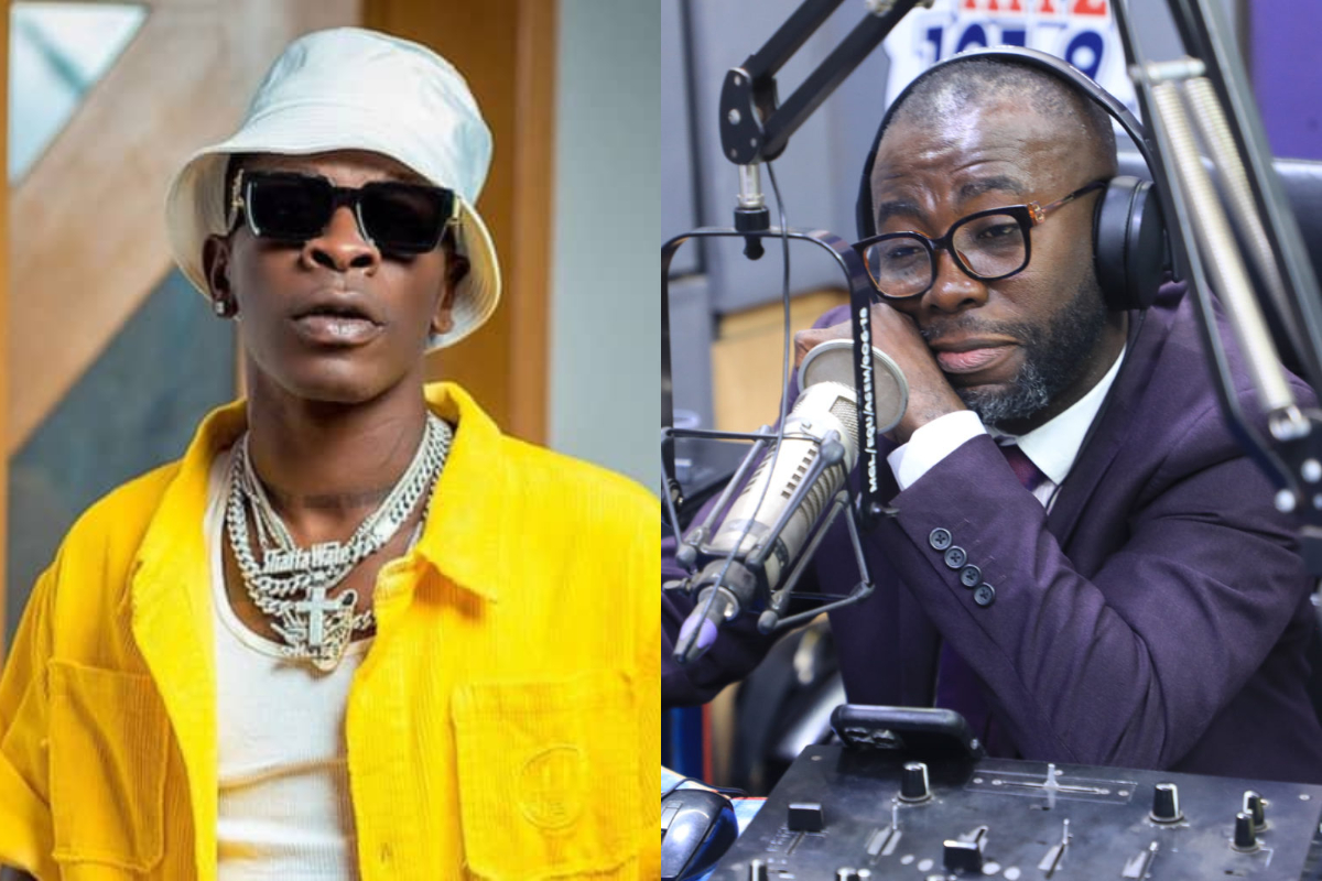 Andy Dosty during interview clarifying his relationship with Shatta Wale.