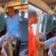 Trotro mate grabbing an elderly man’s leg during heated argument inside a public bus