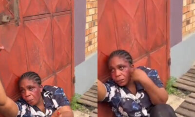 Woman caught stealing money from shop in Madina after posing as customer.