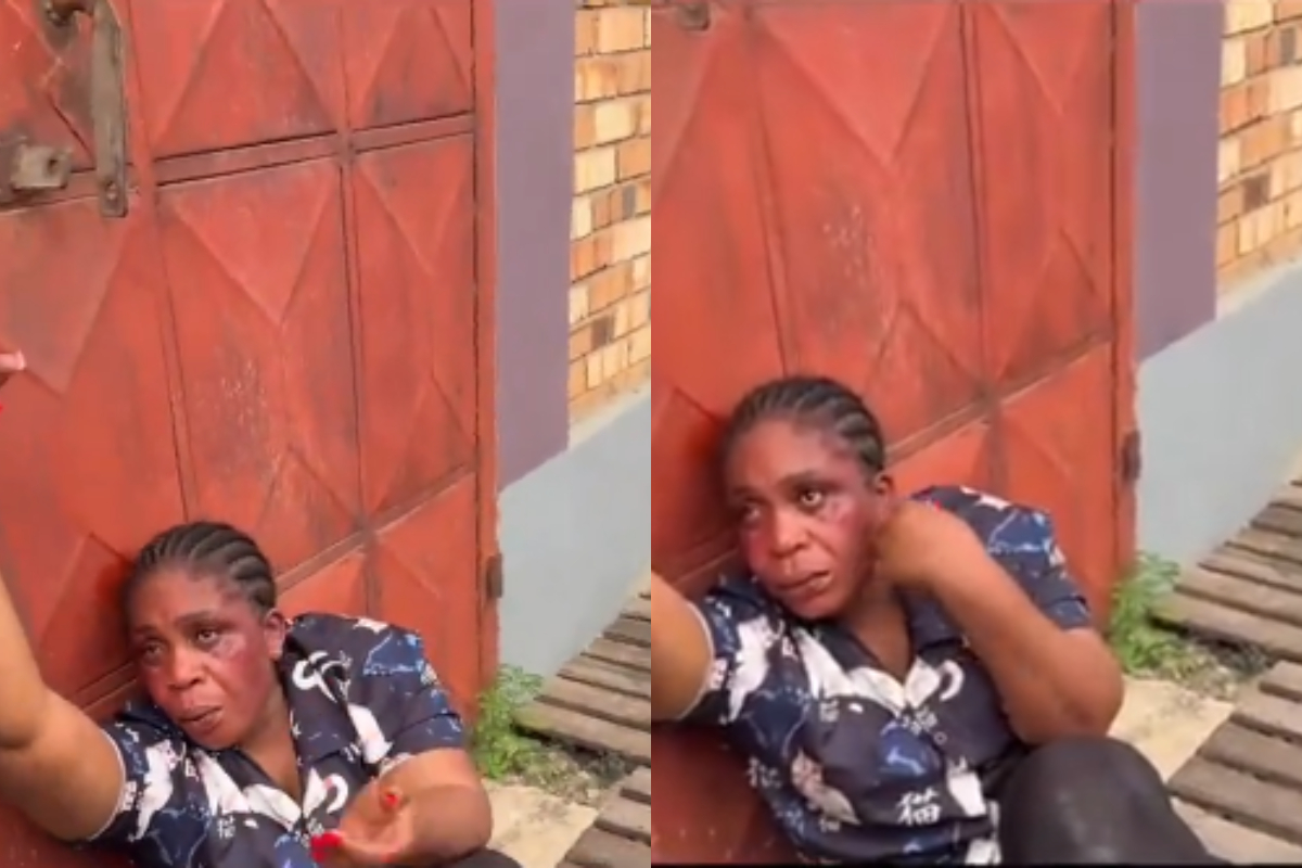 Woman caught stealing money from shop in Madina after posing as customer.