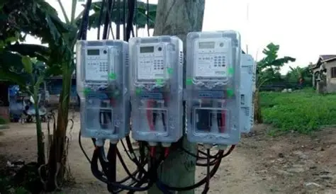 Shop in Mpasaaso with illegal electricity connection