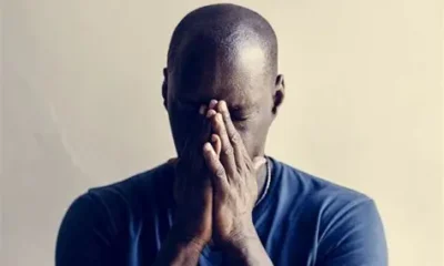 A Ghanaian man spotting his former teacher at a local washing bay