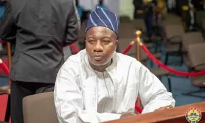 Mahama Ayariga speaking in Parliament on the Bawku conflict