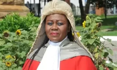 Chief Justice Torkornoo at a judicial conference