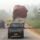 Nkenkasu robbery scene on Kumasi-Techiman highway