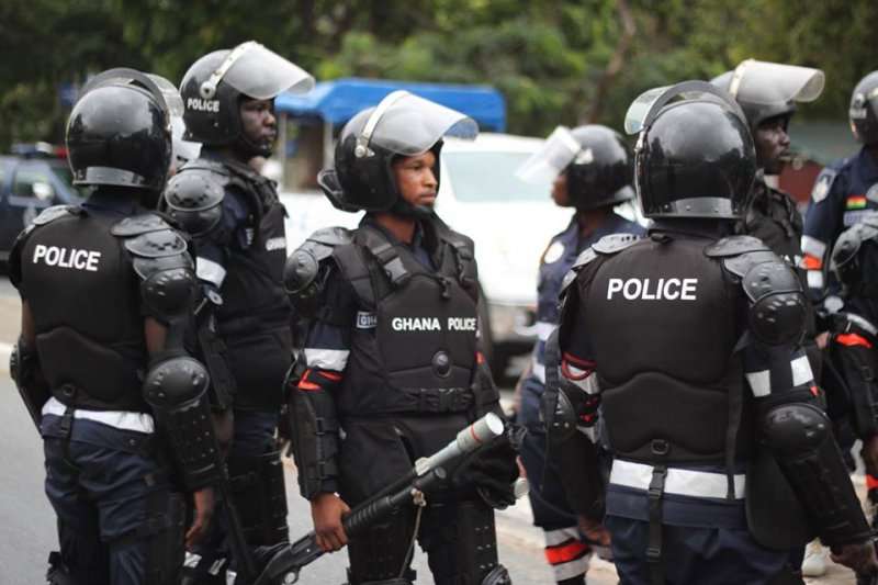 Ghana Police officer interdicted after assaulting journalist at Ablekuma North polling station
