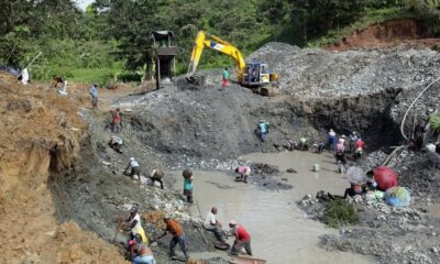 NAIMOS task force seizing heavy-duty mining equipment in Bole/Bamboi