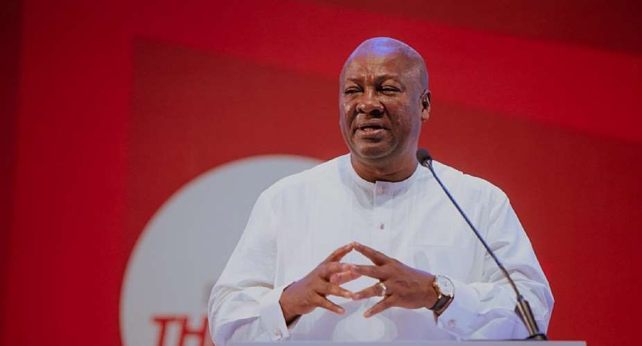 President John Dramani Mahama delivering a keynote speech at the Africa-Singapore Business Forum, highlighting Ghana as Africa’s investment gateway.