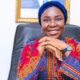 Fatimatu Abubakr addressing the media, criticising the NDC for failing to fulfil campaign promises and claiming Ghanaians have been scammed within eight months in power.