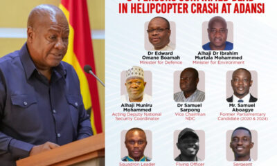 Flight data recorder recovered from Ghana military helicopter crash