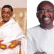 Dr. Mahamudu Bawumia paying tribute to the late Asantehemaa Nana Ama Konadu Yiadom III