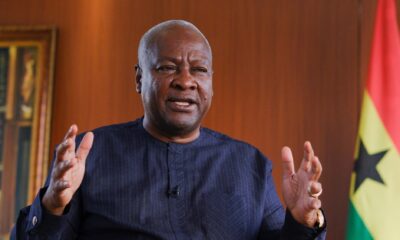 President John Mahama addresses delegates at the 8th Africa–Singapore Business Forum in Singapore.